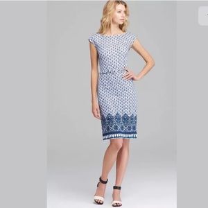 Tory Burch Jamie Mixed-Print Dress